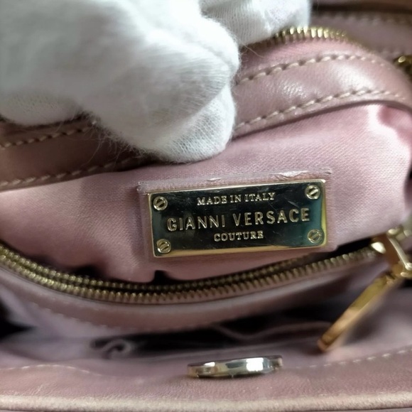 Gianni Versace Couture Patent Quilted Leather Bag - EUC - Picture 10 of 12